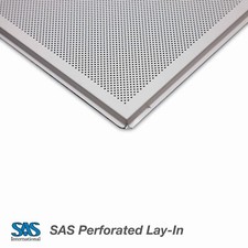 SAS130 Suspended Ceiling System - 584mm x 584mm (Packs of 16 tiles) RAL9010