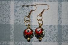 12mm Round Bead Earrings