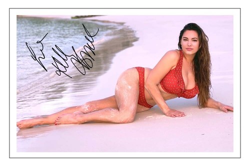 Kelly brook signed autograph - kelly,