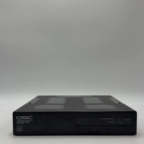 Broken qsc channel amplifier - qsc,