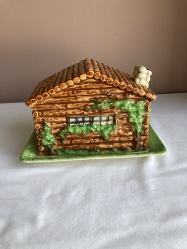 Beswick ware log cabin - beswick,