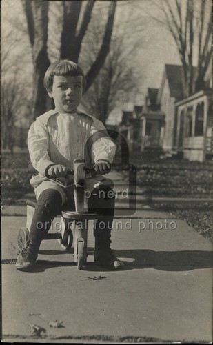 Child wooden tricycle - child,