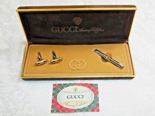 Vintage Gucci Cufflinks & Tie
