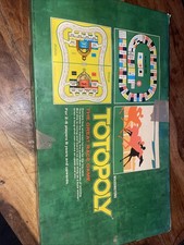 Totopoly 1972 vintage board - totopoly,