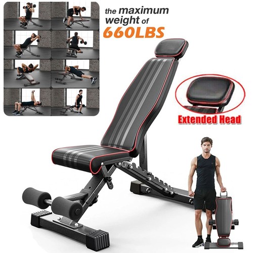 Adjustable weight bench gym - adjustable,