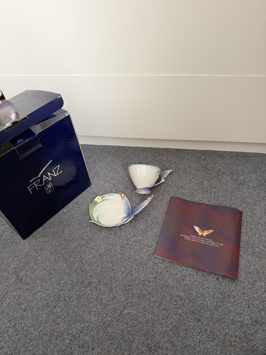 Franz porcelain butterfly cup - butterfly,