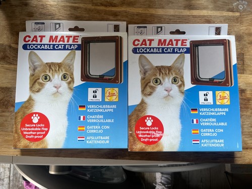 Cat mate lockable flat - cat,