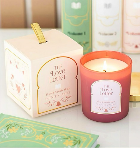 The love letter candle - love, box