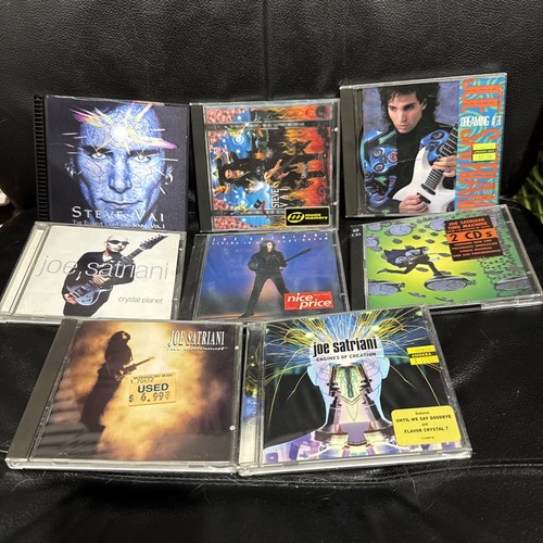 Lot joe satriani steve - joe, /