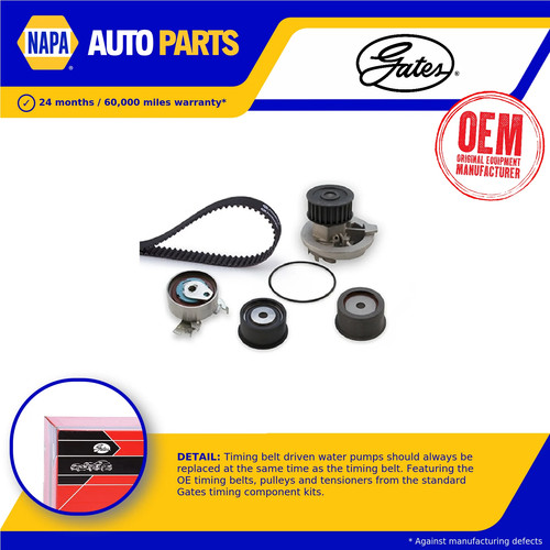 Timing belt water pump kit - pump,