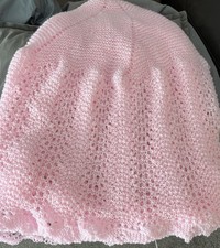 Hand Knitted 4ply Pink