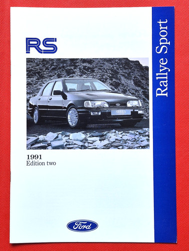 1991 ford brochure - ford, rs