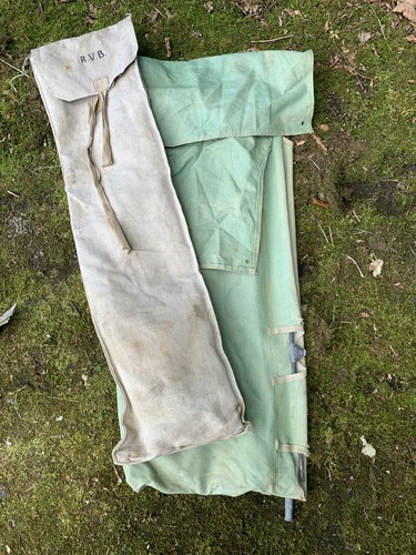 British army safari - camp, bed
