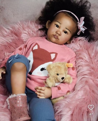 Lifelike arican toddler - lifelike,