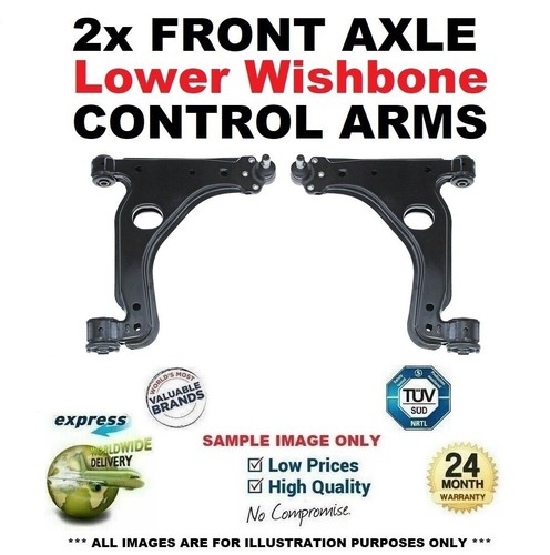 Front axle lower wishbone - 2x,