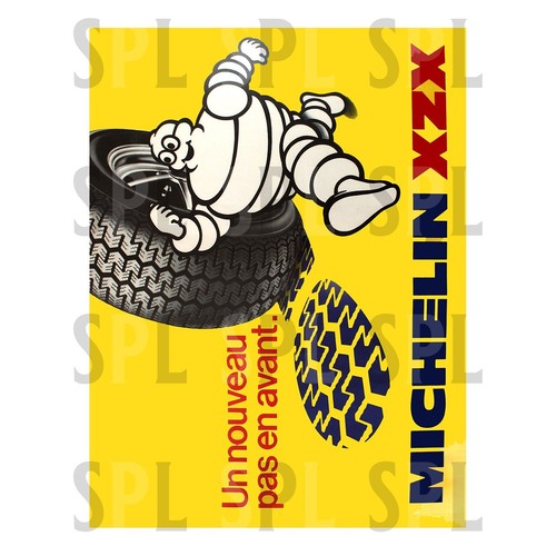 Michelin metal sign retro - michelin,