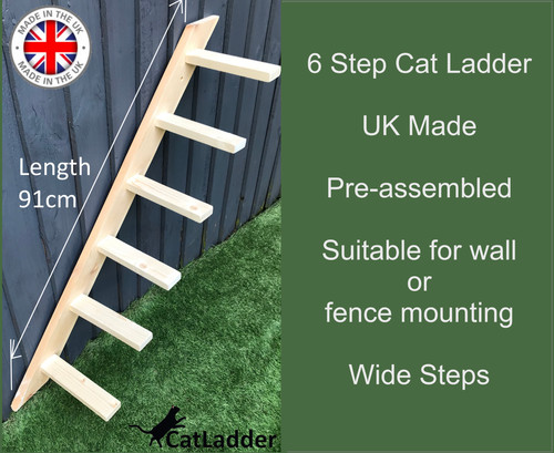 Cat ladder for wall fence - cat,