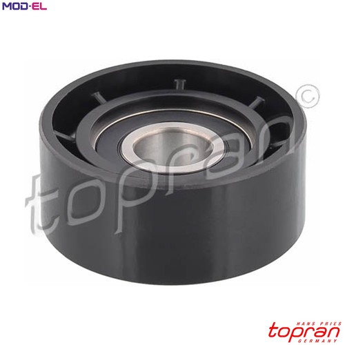 Deflectionguide pulley vribbed - deflectionguide,