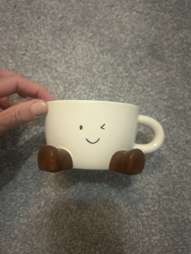 Cute smiley face coffee mug - smiley,