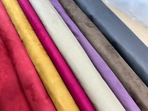 Suede bonded fabric upholstery - suede,