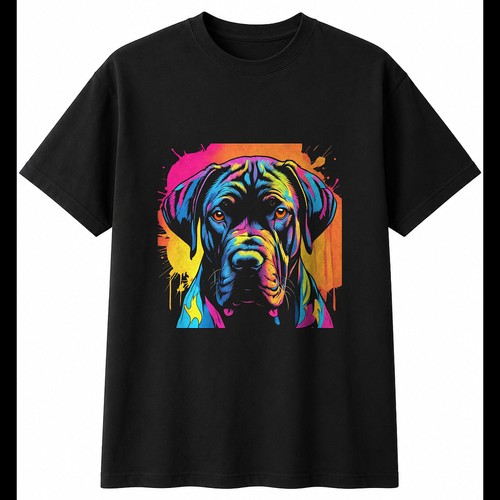 Cane corso torn mens - mens, t-shirt