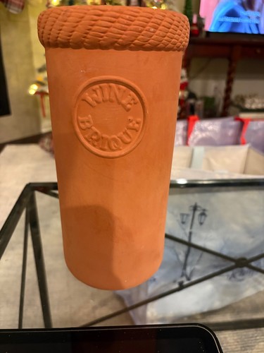 Terracotta wine brique cooler - terracotta,