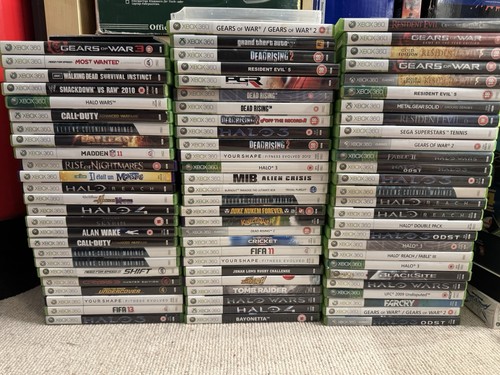 Xbox 360 game job lot - job,