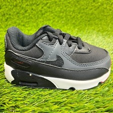 Nike Air Max 90 LTR Anthracite Toddler Size 7C Black Athletic Shoes Sneakers