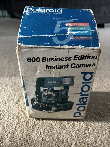 Vintage polaroid 600 - polaroid, business