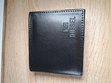 Mens Diesel Black Leather