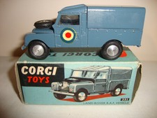CORGI TOYS 351 LAND ROVER RAF VEHICLE - EXCELLENT in original BOX