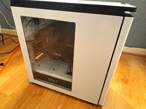 Nzxt white tower gaming - tower,