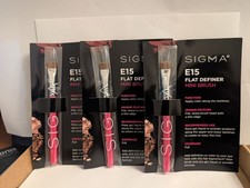 SIGMA BEAUTY E15 Flat Definer Mini Travel Size 3 Make Up Brushes Joblot.