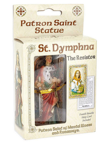 Dymphna statue hand - st.,
