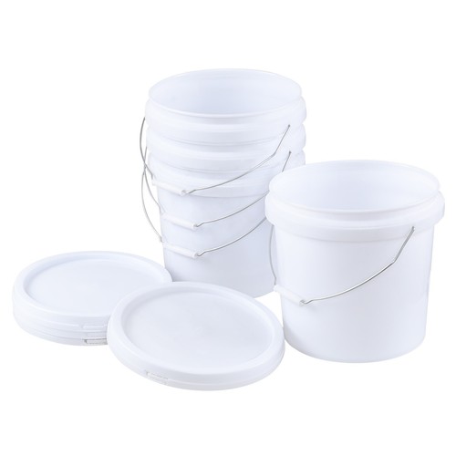 Pack gallon round plastic - 4-pack,