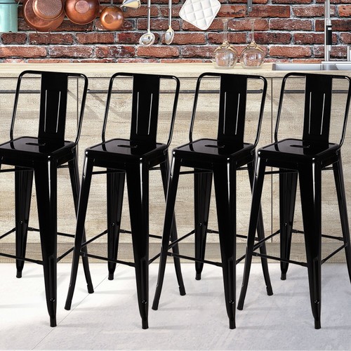 Pack glossy black high - pack, of