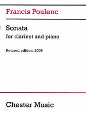 Clarinet Sonata Francis Poulenc Clarinet Book [Softcover] Chester