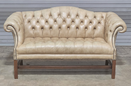 Classic leather tufted tan - classic,