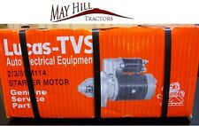 Massey Ferguson 35,65,135,148 Tractor Starter Motor (Lucas TVS) READ DESCRIPTION
