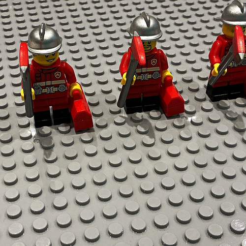 Lego firefighter minifigures - lego,