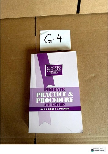 Probate practice and procedure - and,