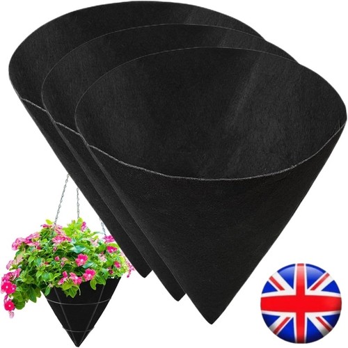 3xgarden cone shaped hanging - cone,