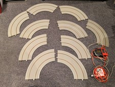 VINTAGE TRI-ANG MINIC MOTORWAYS TRACK & CONTROLLERS – OO GAUGE 1960s SPARES