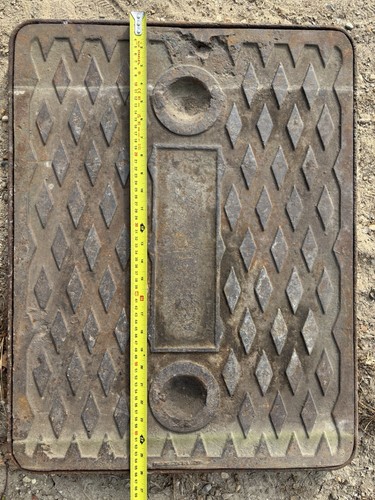 Manhole cover and frame - cover,