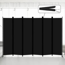 Luckup Room Divider 6 Panel Folding Privacy Screen Folding Partition Home Office
