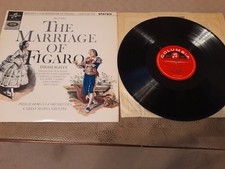 Mozart,The Marriage of Figaro Highlights, Columbia SAX 2573,!961 UK. Stereo LP.