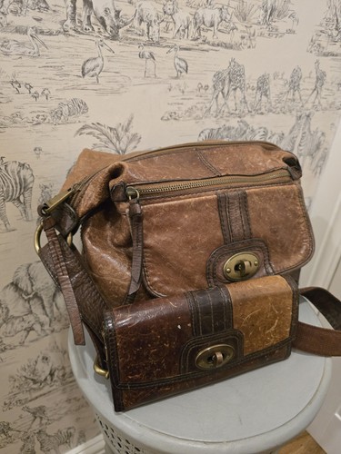 Vintage fossil distressed tan - vintage,