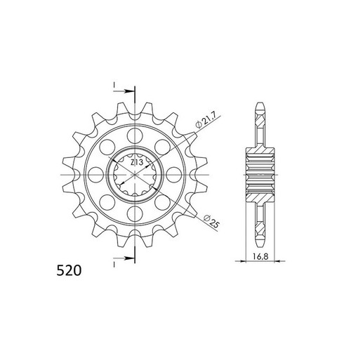 Sgr pignone p520 d17 - sgr, s+2