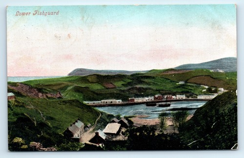 Postcard fishguard 1905 - postcard,