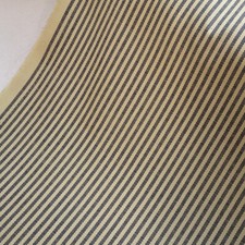 Canvas Stripes- Navy & Beige-